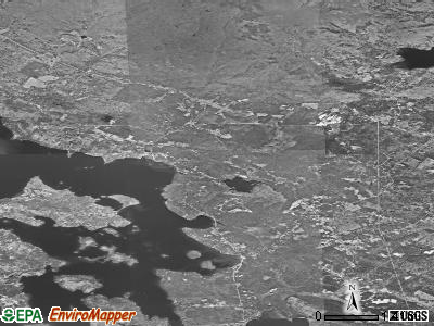 Zip code 03816 satellite photo by USGS