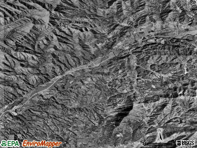 Zip code 28905 satellite photo by USGS