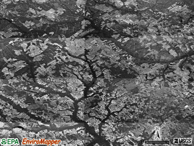 Zip code 29030 satellite photo by USGS