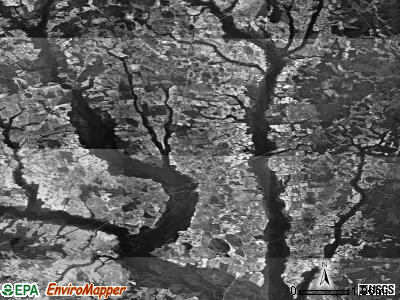 Zip code 29104 satellite photo by USGS