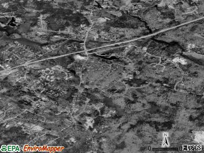 Zip code 03826 satellite photo by USGS