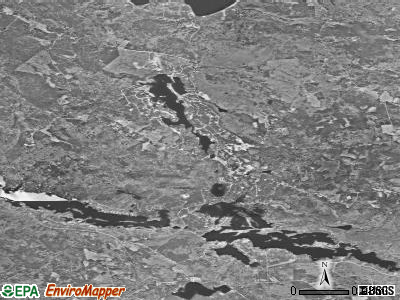 Zip code 03830 satellite photo by USGS