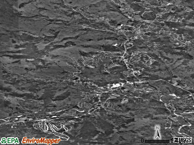 Zip code 03836 satellite photo by USGS
