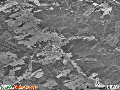 Zip code 29351 satellite photo by USGS