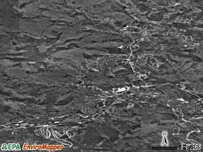 Zip code 03838 satellite photo by USGS