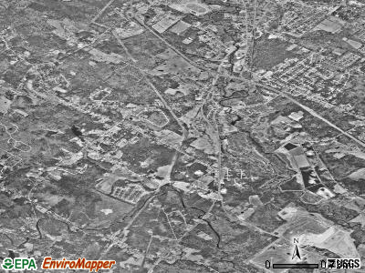 Zip code 03839 satellite photo by USGS