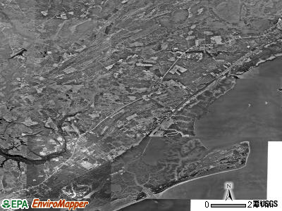 Zip code 29429 satellite photo by USGS