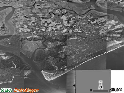 Zip code 29438 satellite photo by USGS
