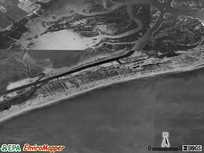 Zip code 29451 satellite photo by USGS