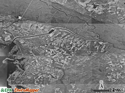 Zip code 29479 satellite photo by USGS