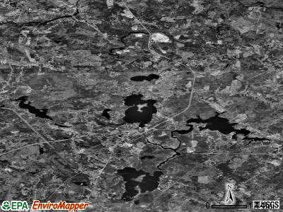 Zip code 03848 satellite photo by USGS