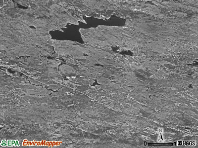 Zip code 03855 satellite photo by USGS