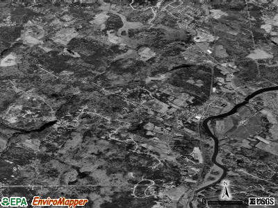 Zip code 03856 satellite photo by USGS