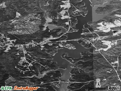 Zip code 29659 satellite photo by USGS