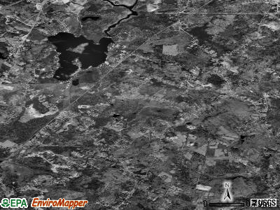 Zip code 03858 satellite photo by USGS