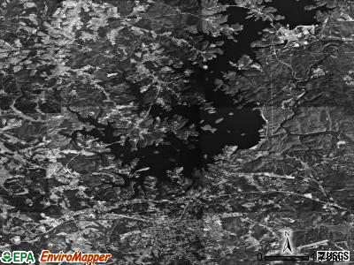 Zip code 29672 satellite photo by USGS