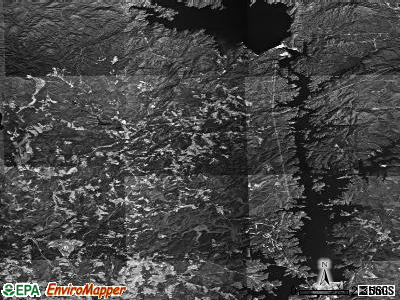 Zip code 29676 satellite photo by USGS