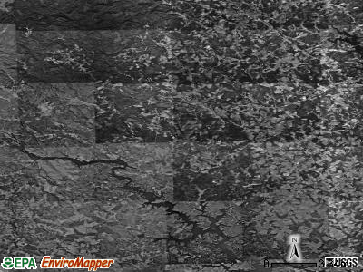 Zip code 29693 satellite photo by USGS