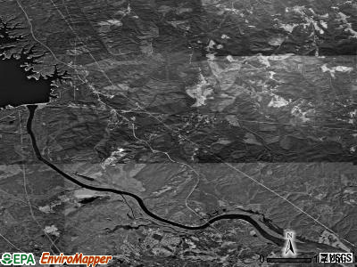Zip code 29821 satellite photo by USGS