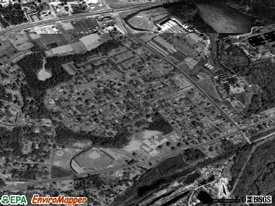 Zip code 29822 satellite photo by USGS