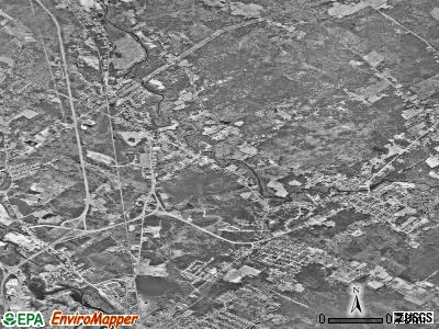 Zip code 03868 satellite photo by USGS