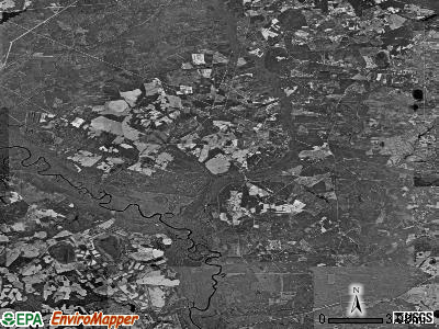 Zip code 29836 satellite photo by USGS