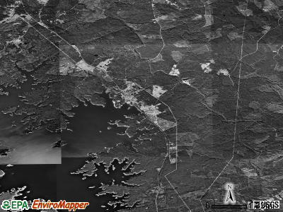 Zip code 29844 satellite photo by USGS