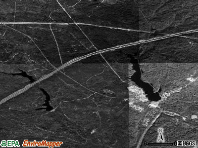 Zip code 29850 satellite photo by USGS