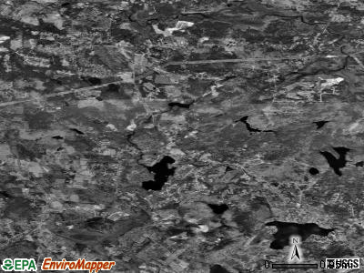 Zip code 03873 satellite photo by USGS