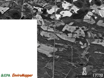 Zip code 29939 satellite photo by USGS