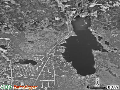 Zip code 03875 satellite photo by USGS