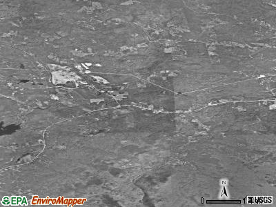 Zip code 03883 satellite photo by USGS
