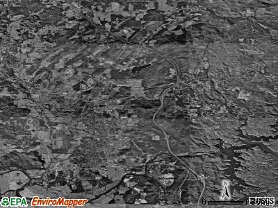 Zip code 30121 satellite photo by USGS