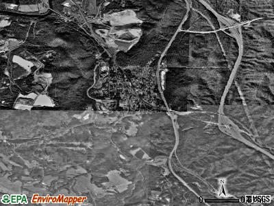 Zip code 30137 satellite photo by USGS