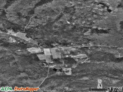 Zip code 03887 satellite photo by USGS