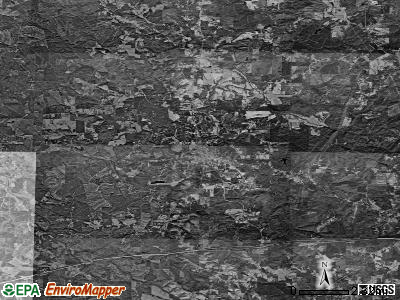 Zip code 30176 satellite photo by USGS