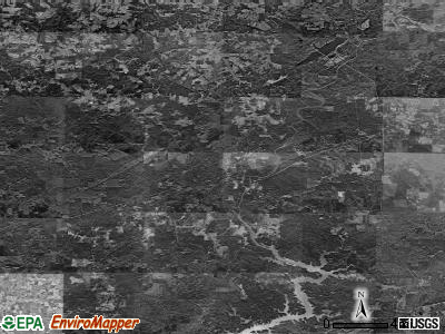 Zip code 30217 satellite photo by USGS