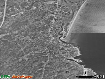 Zip code 03907 satellite photo by USGS