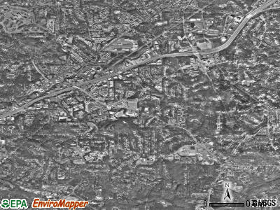 Zip code 30329 satellite photo by USGS