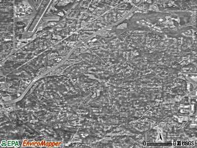 Zip code 30345 satellite photo by USGS