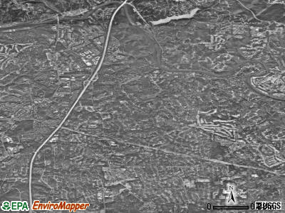 Zip code 30350 satellite photo by USGS