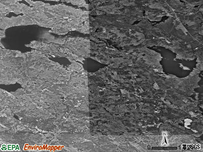 Zip code 04001 satellite photo by USGS
