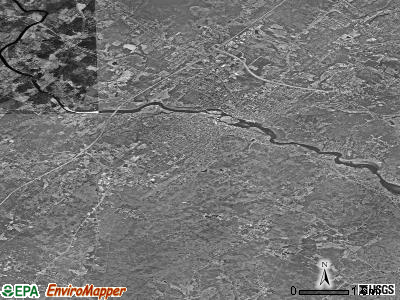 Zip code 04005 satellite photo by USGS