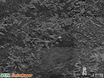 Zip code 30510 satellite photo by USGS