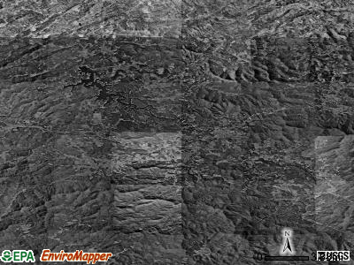 Zip code 30512 satellite photo by USGS