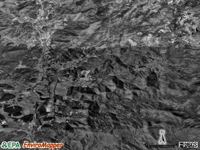 Zip code 30537 satellite photo by USGS
