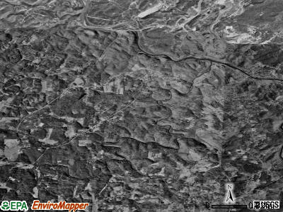 Zip code 30555 satellite photo by USGS