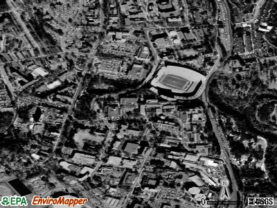 Zip code 30602 satellite photo by USGS