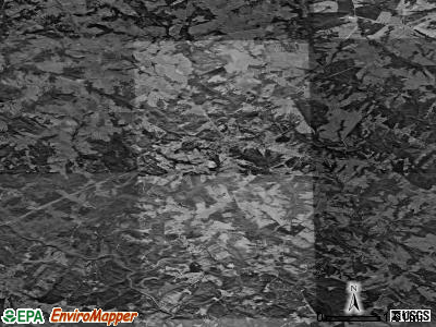 Zip code 30624 satellite photo by USGS