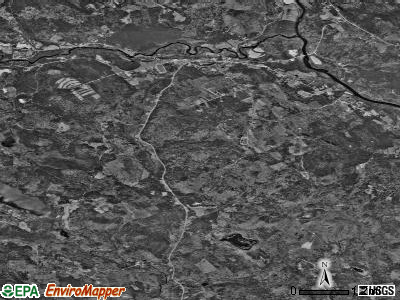 Zip code 04020 satellite photo by USGS